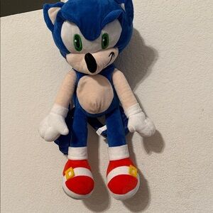 Sonic the Hedgehog plush bag